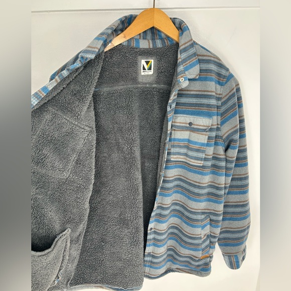 Voyager Sherpa Lined Chore Shacket Jacket Size 2XL‎ Polar Fleece Southwestern - Picture 10 of 13